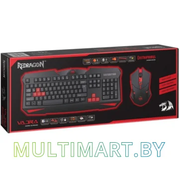 Комплект клавиатура + мышь Redragon S101-2 картинка 4